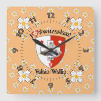 Wallis Valais Schweiz Suisse Uhr