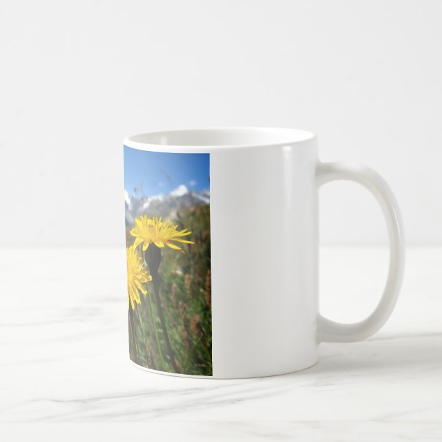 Walliser Alpen Schweiz Kaffeetasse (Rechts)