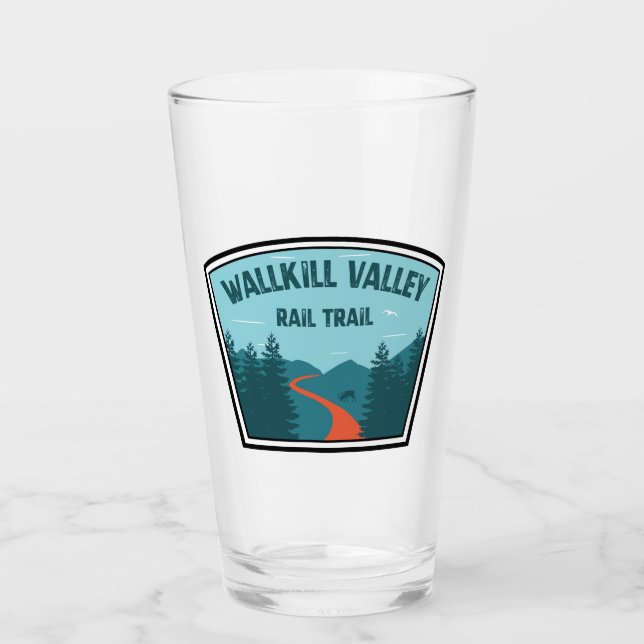 Wallkill Valley Rail Trail Glas (Vorderseite)