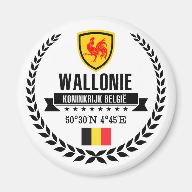 Wallonie Magnet (Vorne)