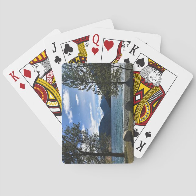 Wallowa Lake, Oregon Spielkarten (Rückseite)