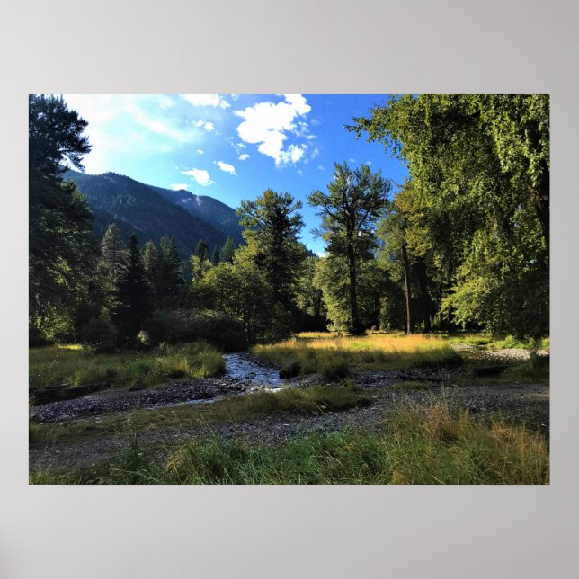 Wallowa Lake Staat Park, OR Poster (Vorne)