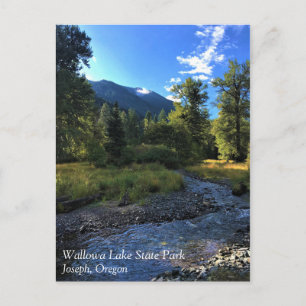 Wallowa Lake Staat Park, OR Postkarte