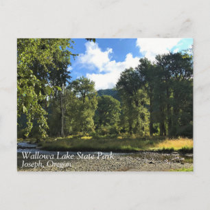 Wallowa Lake Staat Park, OR Postkarte