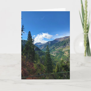 Wallowa Mountains, OR Karte