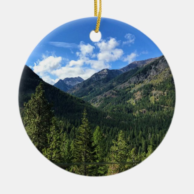 Wallowa Mountains, OR Keramik Ornament (Vorne)