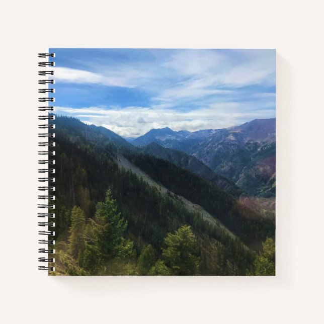 Wallowa Mountains, OR Notizbuch (Vorderseite)