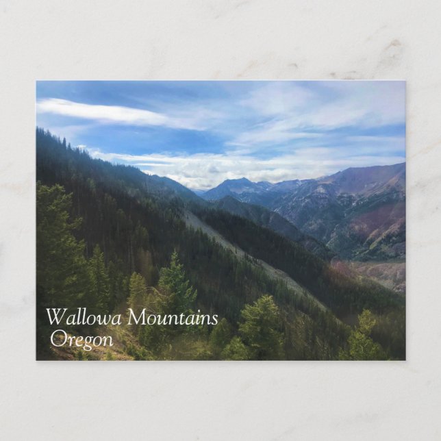 Wallowa Mountains, OR Postkarte (Vorderseite)