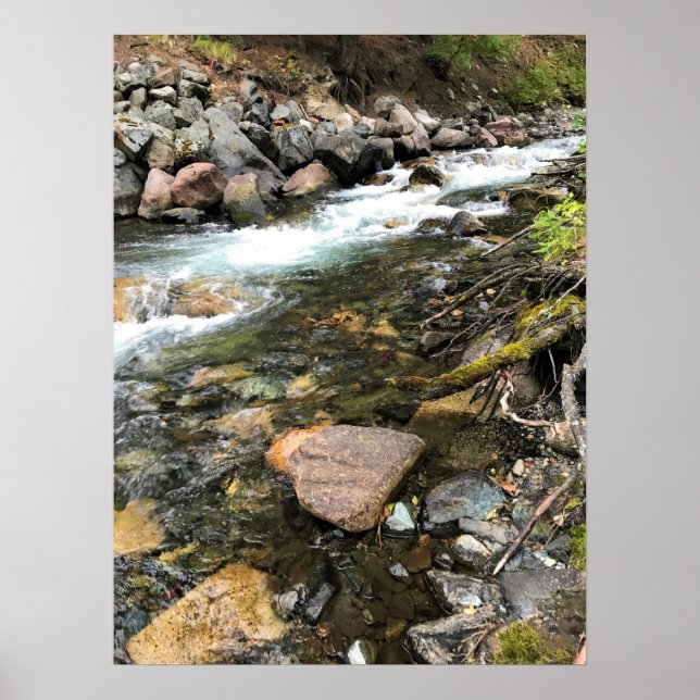 Wallowa River, OR Poster (Vorne)