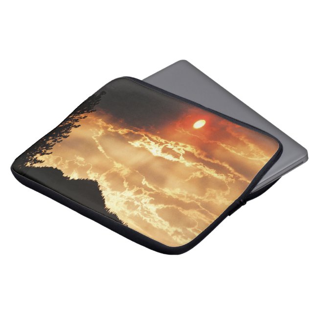 Wallows Fire Sky...... Laptopschutzhülle (Vorne Oben)