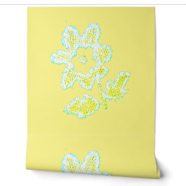 WALLPAPER BLUME STYLE DESIGN TAPETE