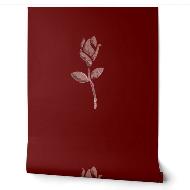WALLPAPER BLUME STYLE DESIGN TAPETE (Abrollen)