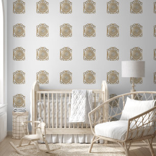 Wallpaper Brown Beige Rope Tapete