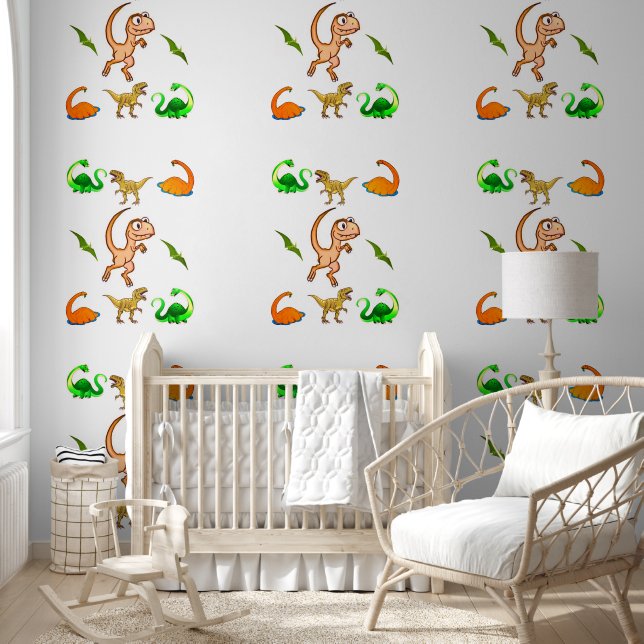 Wallpaper Dinosaur Tapete (Kinder)