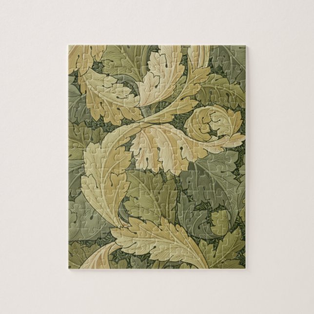 Wallpaper Entwurf mit Acanthus-/Waldfarben, 1 (Vertikal)