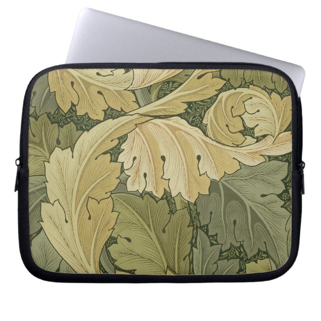 Wallpaper Entwurf mit Acanthus-/Waldfarben, 1 Laptopschutzhülle (Vorderseite)