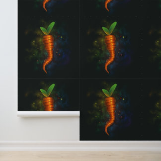 Wallpaper with carrots tapete