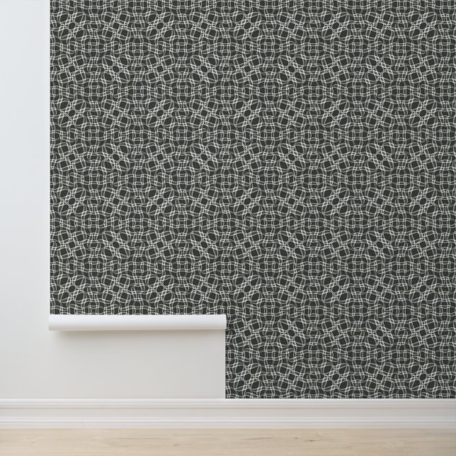 Wallpaper with wavy lines tapete (Anwendung)