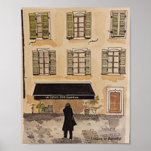 Wallposter in der französischen Szene Poster
