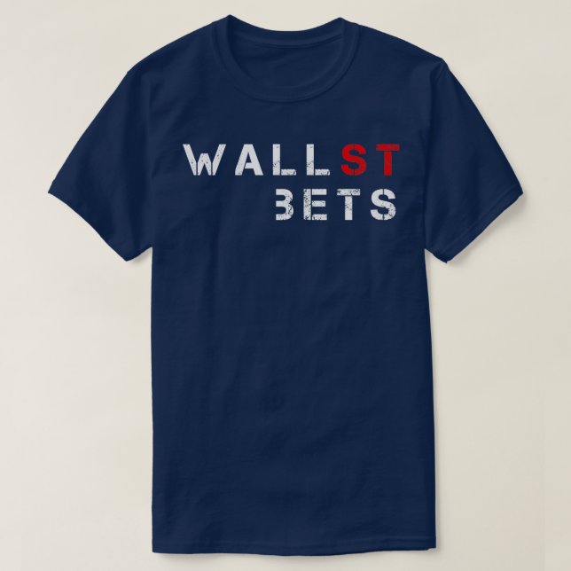 WallStBets Subreddit Stock Trading 11 T-Shirt (Design vorne)