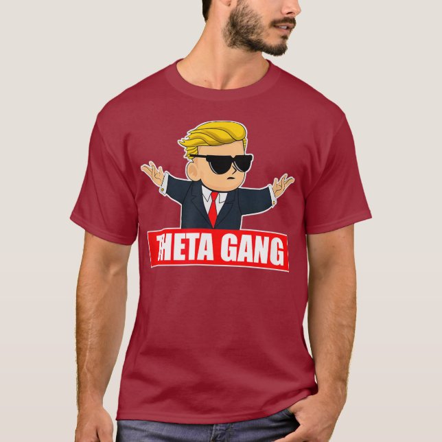 Wallstreetbets Theta Gang - WSB-Börse T-Shirt (Vorderseite)