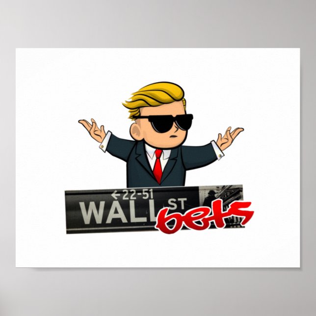 WallstreetBets - WSB Poster (Vorne)