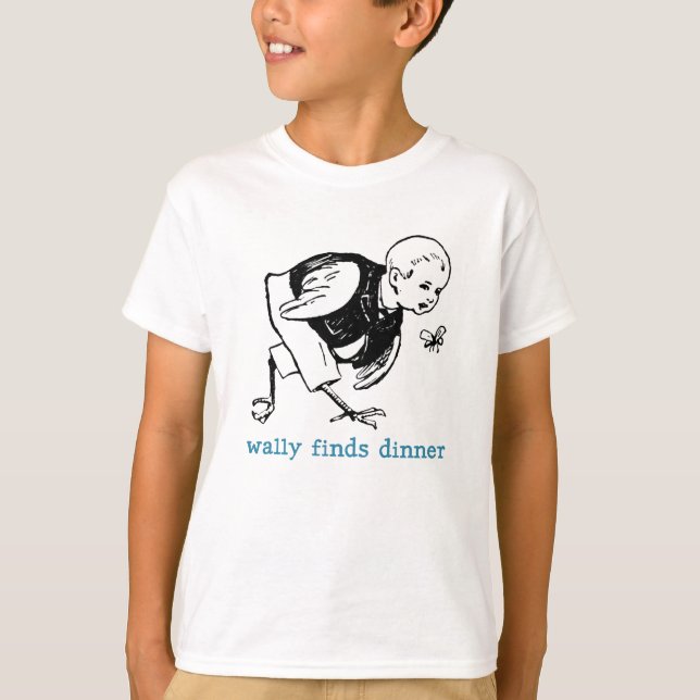 Wally's Dinner Kids T - Shirt (Vorderseite)