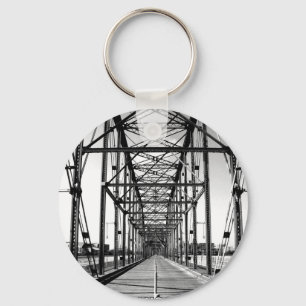 WALNUSS-STRASSEN-BRÜCKE - CHATTANOOGA, TN SCHLÜSSELANHÄNGER