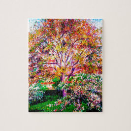Walnuss- und Apfelbäume in Bloom Camille Pissarro