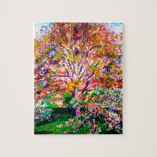 Walnuss- und Apfelbäume in Bloom Camille Pissarro