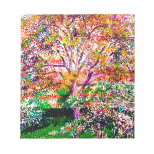 Walnuss- und Apfelbäume in Bloom Camille Pissarro Notizblock