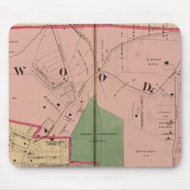 Walnusshügel, Ohio Mousepad (Vorne)