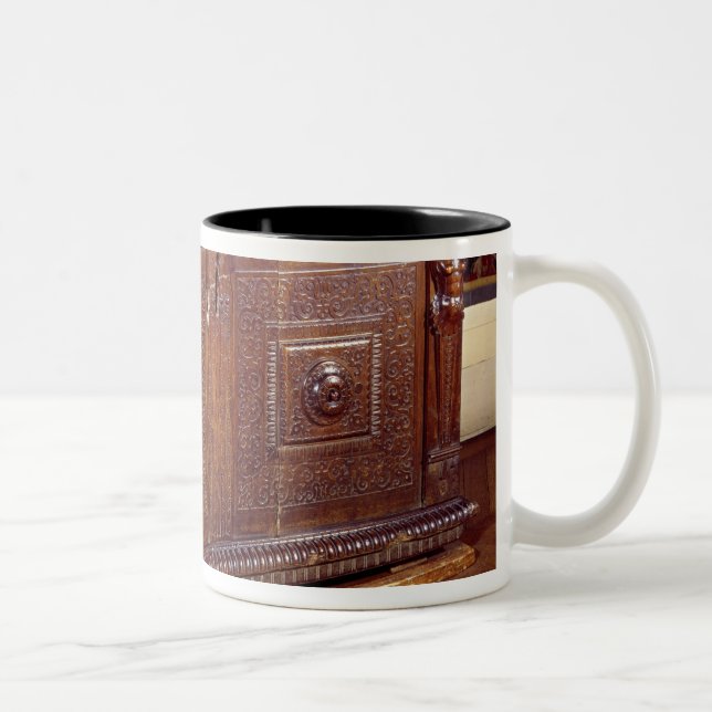 WalnussSideboard, Lyonnais Schule Zweifarbige Tasse (Rechts)