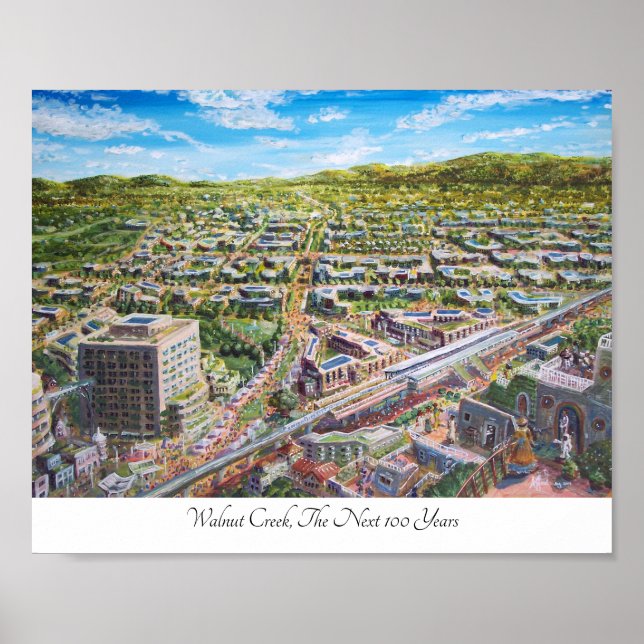 Walnut Creek, the next 100 years Poster (Vorne)