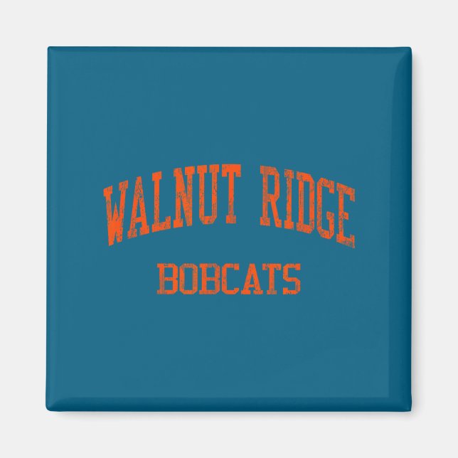 Walnut Ridge High School Hs Illustration Magnet (Vorne)