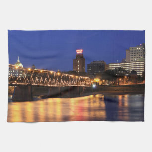 Walnut Street Bridge Harrisburg Pennsylvania Küchentuch