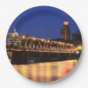 Walnut Street Bridge Harrisburg Pennsylvania Pappteller