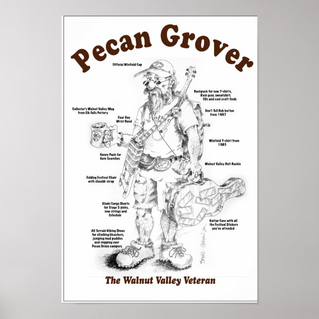 Walnut Valley Festival Poster (Vorne)