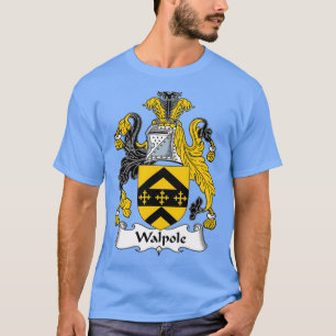 Walpole Coat of Arms Familienwappen T-Shirt