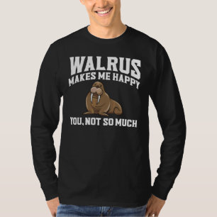 Walross Bekleidung Tolles Walrösser Design T-Shirt