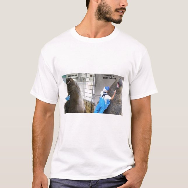 Walroß lustig T-Shirt (Vorderseite)