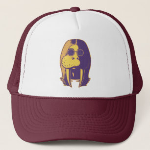 Walross-Mann Truckerkappe