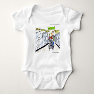 Walrus Frozen Food Section Funny Baby Strampler