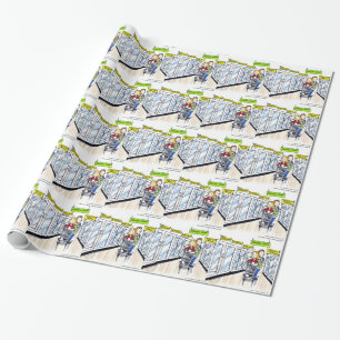 Walrus Frozen Food Section Funny Geschenkpapier