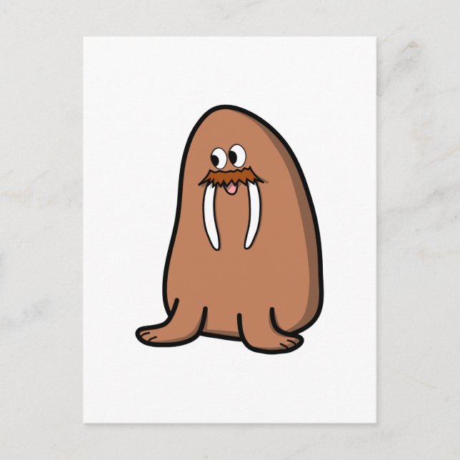 Walrus. Postkarte (Vorderseite)