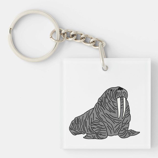Walrus Schlüsselanhänger (Vorderseite)