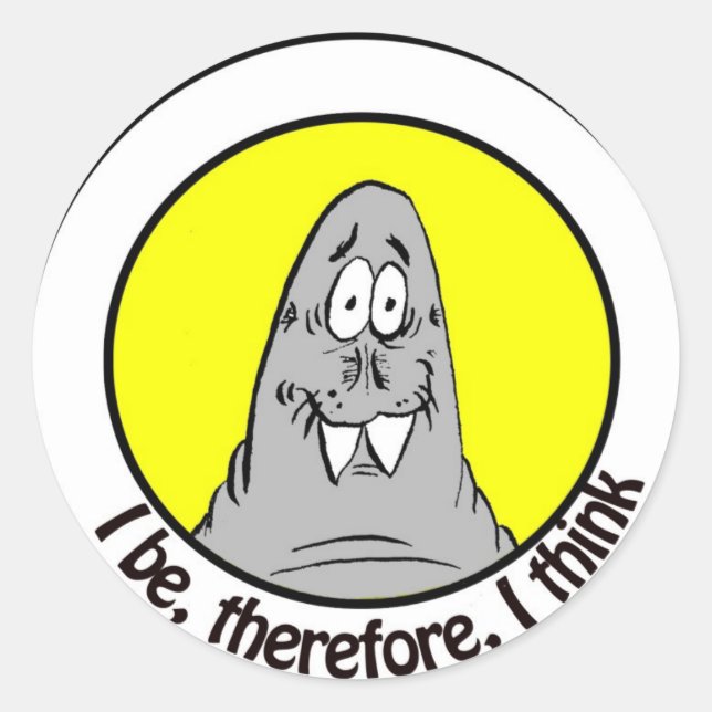 Walrus Stickers (Vorderseite)