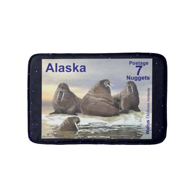 Walrus - Vier Brüder Badematte (Vorderseite)