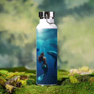 "Walsang und Sirenengesang: Eine Meerjungfrauenrei Trinkflasche