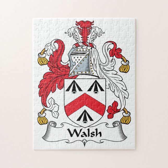 Walsh Familienwappen (Vertikal)